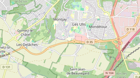 Carte de localisation de l'évènement