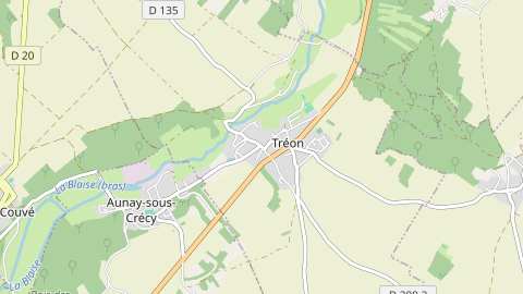 Carte de localisation de l'évènement