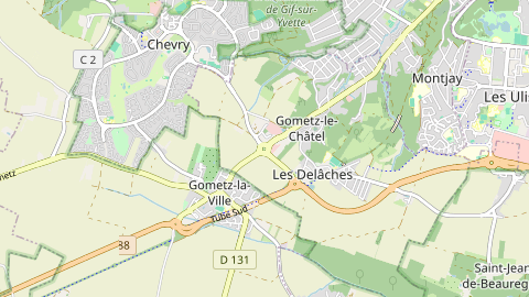 Carte de localisation de l'évènement