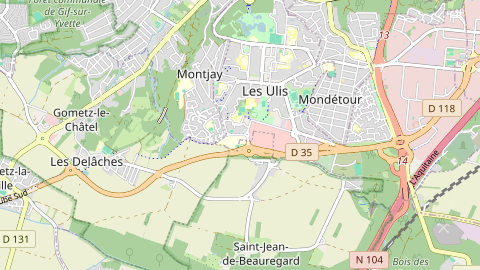 Carte de localisation de l'évènement