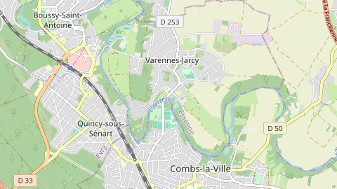 Carte de localisation de l'évènement