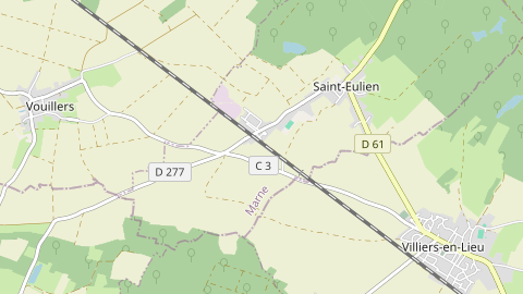 Carte de localisation de l'évènement
