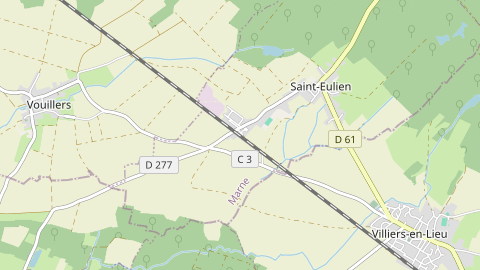 Carte de localisation de l'évènement
