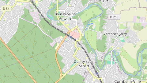 Carte de localisation de l'évènement