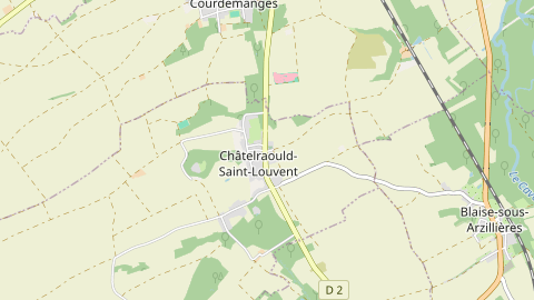 Carte de localisation de l'évènement