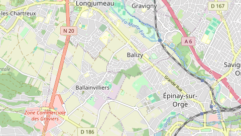 Carte de localisation de l'évènement