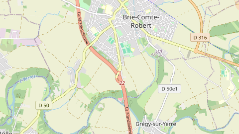 Carte de localisation de l'évènement