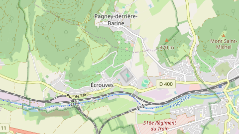 Carte de localisation de l'évènement