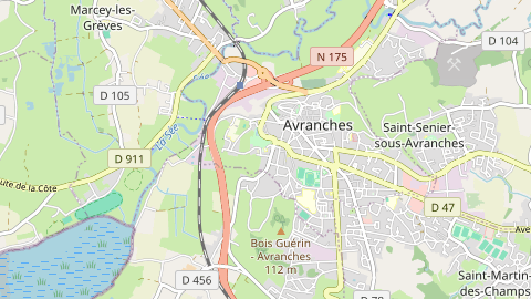 Carte de localisation de l'évènement