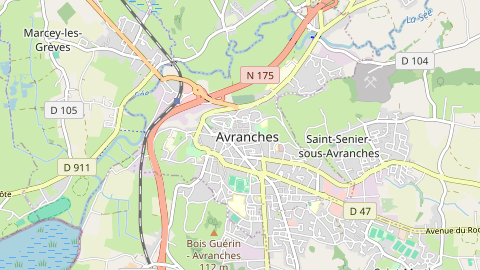 Carte de localisation de l'évènement