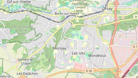 Carte de localisation de l'évènement