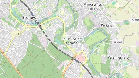 Carte de localisation de l'évènement
