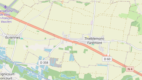 Carte de localisation de l'évènement