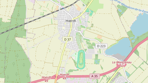 Carte de localisation de l'évènement