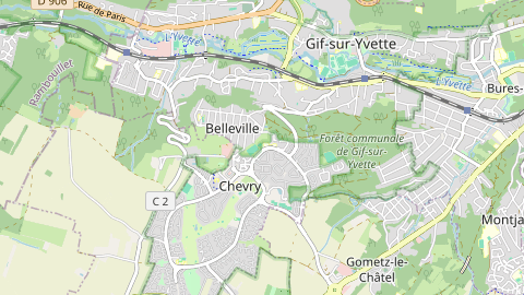 Carte de localisation de l'évènement