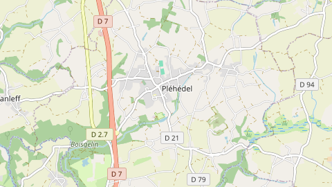 Carte de localisation de l'évènement