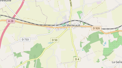 Carte de localisation de l'évènement