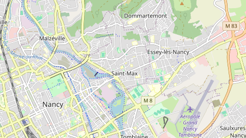 Carte de localisation de l'évènement