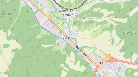 Carte de localisation de l'évènement