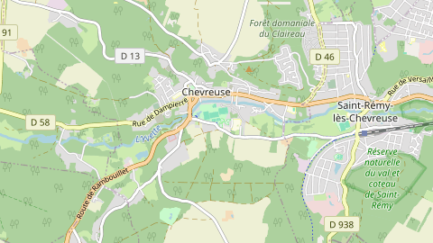 Carte de localisation de l'évènement