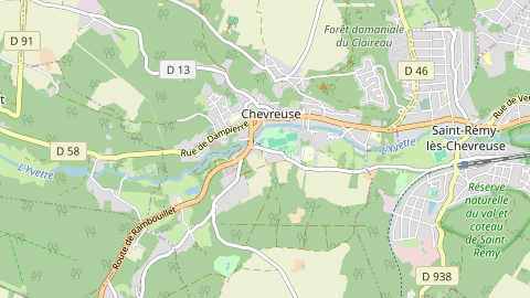 Carte de localisation de l'évènement