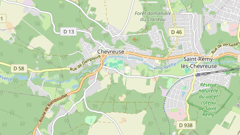 Carte de localisation de l'évènement