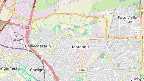 Carte de localisation de l'évènement