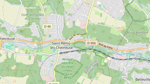 Carte de localisation de l'évènement