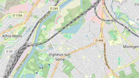 Carte de localisation de l'évènement