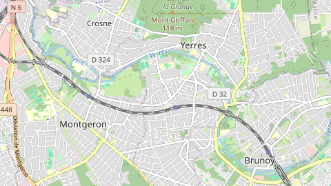 Carte de localisation de l'évènement