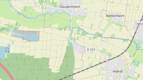 Carte de localisation de l'évènement