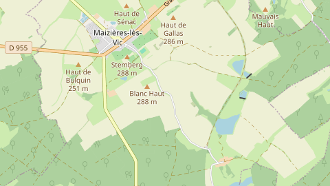 Carte de localisation de l'évènement
