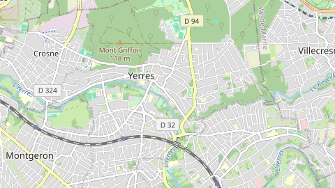 Carte de localisation de l'évènement