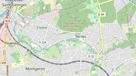 Carte de localisation de l'évènement