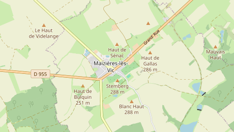 Carte de localisation de l'évènement