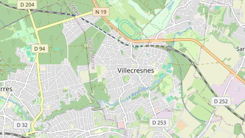 Carte de localisation de l'évènement