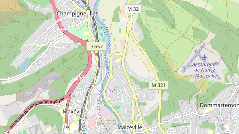 Carte de localisation de l'évènement