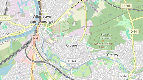 Carte de localisation de l'évènement