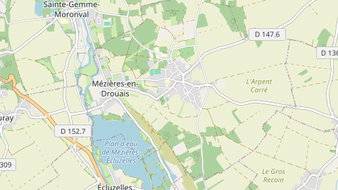 Carte de localisation de l'évènement
