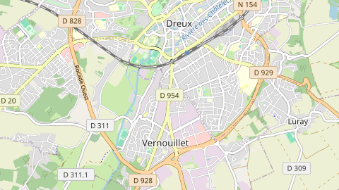 Carte de localisation de l'évènement
