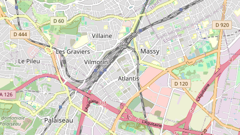 Carte de localisation de l'évènement