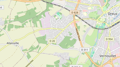 Carte de localisation de l'évènement