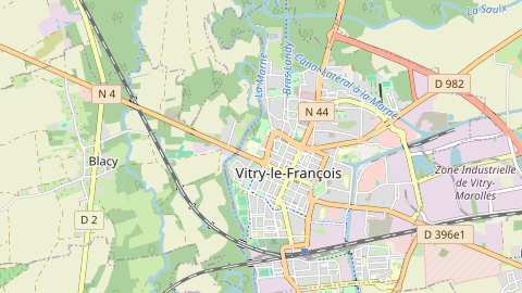 Carte de localisation de l'évènement