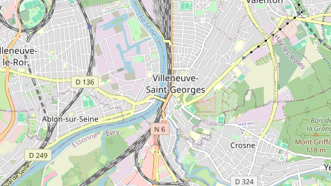 Carte de localisation de l'évènement