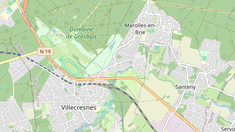 Carte de localisation de l'évènement
