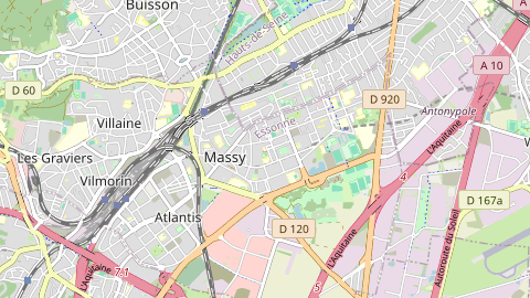 Carte de localisation de l'évènement