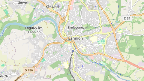 Carte de localisation de l'évènement