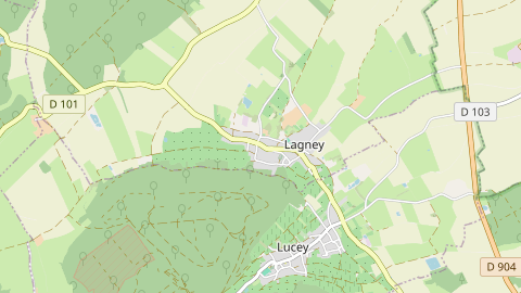 Carte de localisation de l'évènement