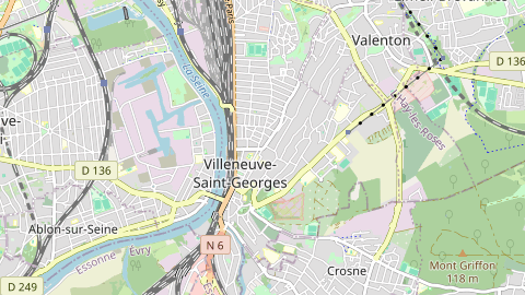 Carte de localisation de l'évènement