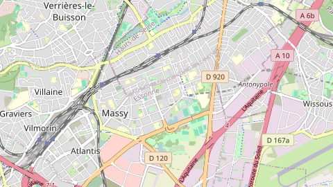 Carte de localisation de l'évènement